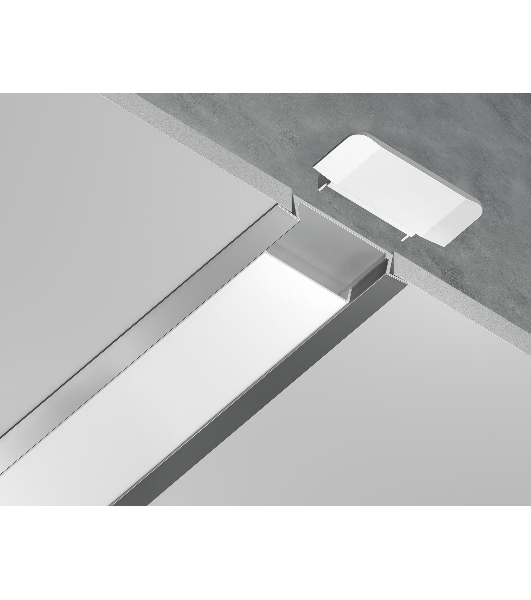 Алюминиевый профиль Ambrella light GP1100AL серебро 2000*30.6*6