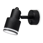 Накладной поворотный спот с выключателем Ambrella light TA1282 BK черный GU10 max 12W 100*55*132, фото3