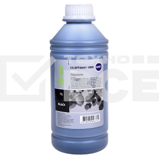 Чернила Cactus CS-EPT6641-1000 черный 1000 мл для Epson L100/L110/L120/L132/L200/L210/L222/L300/L312/L350/L355/L362/L366/L456/L550/L555/L566/L1300