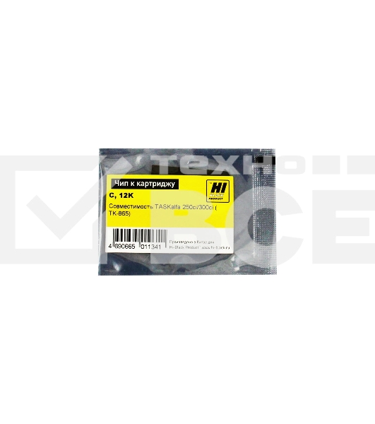 Чип к картриджу Kyocera TASKalfa 250ci/300ci (Hi-Black),new TK-865, 12K, C