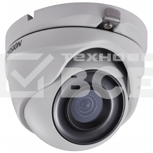 Видеокамера Hikvision DS-2CE76D3T-ITMF(2.8мм) 2Мп уличная HD-TVI камера с EXIR-подсветкой до 30м2Мп Progressive Scan CMOS; объектив 2.8мм; угол обзора: 106°; механический ИК-фильтр; 0.005 Лк@F1.2; 1920 1080@