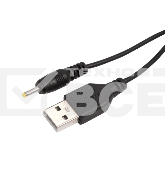 Кабель USB штекер - DC разьем питание 0,7х2,5 мм, длина 1 метр Rexant