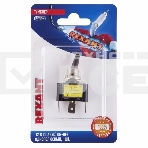 Тумблер 12V 30А (3c) ON-OFF однополюсныйс красной LED подсветкой(ASW-07D-2)Rexant (в упак. 1шт.), фото 1