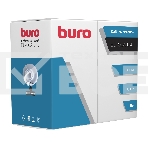 Кабель сетевой Buro UTP 4 пары cat5E solid 0.40мм CCA 305м серый, фото 1