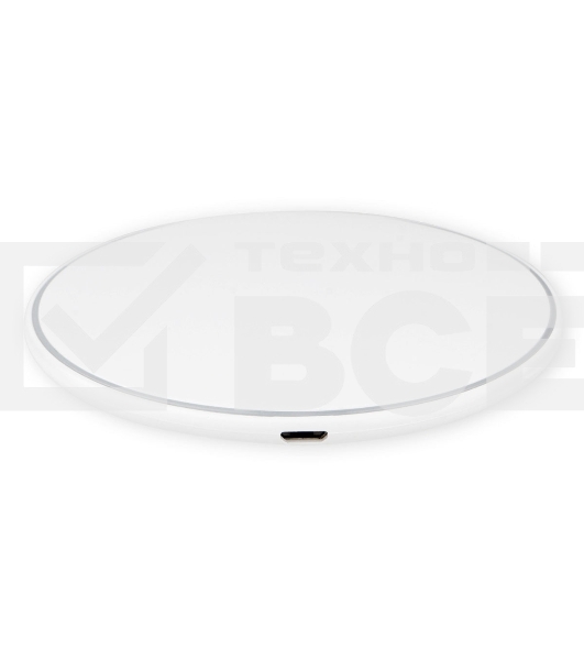 Беспроводной адаптер питания Cablexpert MP3A-PC-31, QI 10Wt, 7,5Wt, 5Wt, белый
