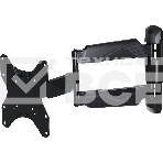 Кронштейн для телевизора Hama H-118665 черный, 10'-48' макс. 25 кг, настенный, фото 1