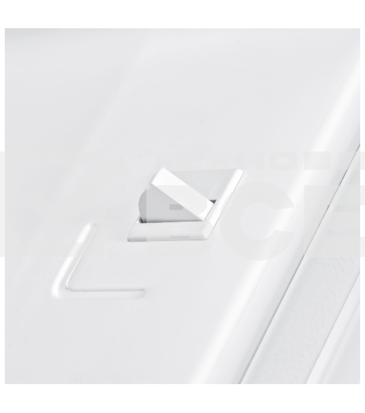 Холодильник Hyundai CC2051WT белый двухкамерный 120/34л морозилка снизу, капельная система