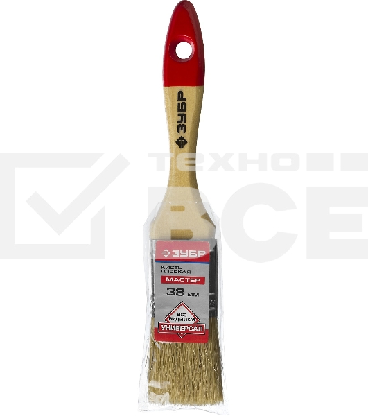 Кисть плоская Зубр 