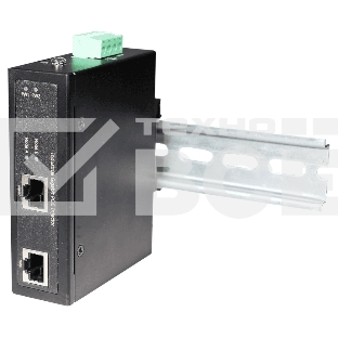 Промышленный гигабитный OSNOVO  PoE-инжектор, до 30W, IEEE 802.3af/at, питание DC48-56V