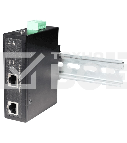 Промышленный гигабитный OSNOVO  PoE-инжектор, до 30W, IEEE 802.3af/at, питание DC48-56V