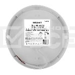 Светильник светодиодный пылевлагозащищенный Rexant ЖКХ-01 круг 12 Вт 1000 Лм IP65 6500 K 155 мм с датчиком движения дежурный свет, фото 1