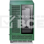 Компьютерный корпус Thermaltake The Tower 100 Racing Green черный без БП miniITX 1x120mm 3x140mm 2xUSB3.0 audio bott PSU, фото4