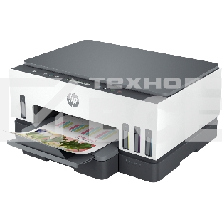 МФУ струйный HP Smart Tank 720 (6UU46A), A4, цветной, печ. до 15 стр/мин. (ч/б) до 9 стр/мин. (цвет), 1200x1200dpi (ч/б) 1200 x 4800 dpi (цвет), USB, Wi-Fi, BlueTooth, Air Print, Mopria