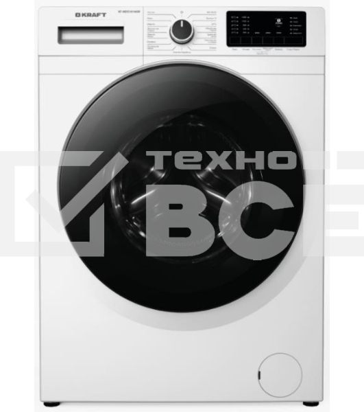 Стиральная машина Kraft KF-MDS12146W белый, загрузка фронтальная 12 кг, 1400 об/мин., класс: А+++