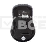 Мышь беспроводная HIPER HOMW-101-BT черный, 1600 dpi, радиоканал, USB, кнопки - 4, фото3