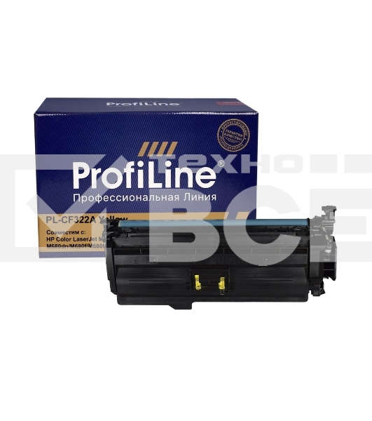 Картридж лазерный ProfiLine совместимый CF322A для HP Color LaserJet M651/M680 16500к Yellow PL