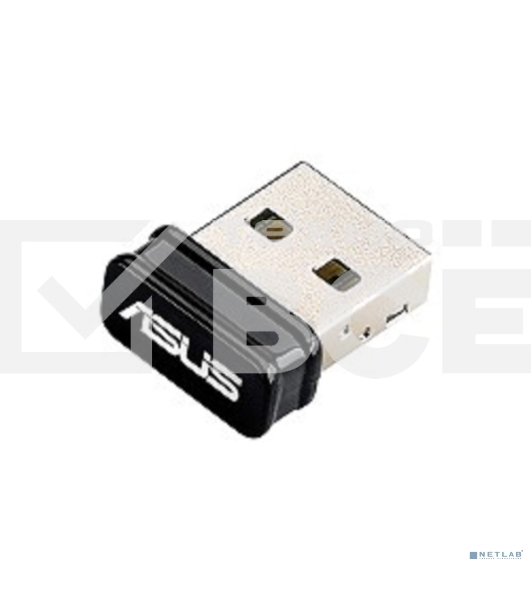 Сетевой адаптер ASUS USB-N10 Nano WI-FI 802.11n, 150 Mbps USB Adapter ; 90IG05E0-MO0R00