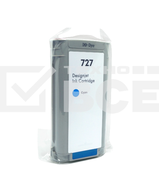 Струйный картридж NV Print 727 (NV-B3P19A) Cyan для HP DesignJet T920/T930/T1500/T1530/T2500/T2530 (130 мл)