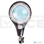 Лупа на струбцине Rexant, круглая, 5D, с подсветкой 56 SMD LED, черная 31-0406, фото3