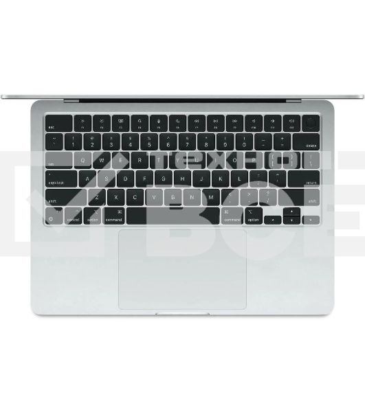 Ноутбук Apple 13-inch MacBook Air: Apple M3 with 8 core CPU, 10 core GPU/16GB/512GB SSD - Silver/70W/Гравировка