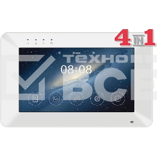Видеодомофон Tantos Rocky HD белый