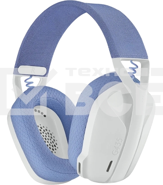 Гарнитура Logitech Headset G435 LIGHTSPEED Wireless Gaming WHITE - Retail