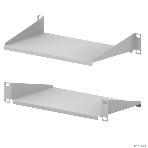Полка консольная 5bites CS205-300G для сетевого шкафа D=300 / 254*150*1U / 10' / GREY, фото3