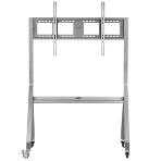 Мобильная стойка напольная Kromax OMEGA-12 silver, 1 шт/уп, Мобильная стойка напольная для TV 32'-120', max вес 80 кг, высота 1640-1820 мм, max VESA 1000x600 мм, фото5