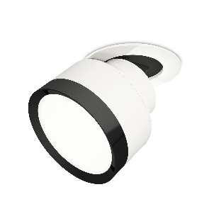Светильник Ambrella Light XM8101501 SWH/PBK белый песок/черный полированный GX53 (A2241, A2105, C8101, N8113)