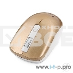 Мышь беспроводная Gembird MUSW-400-G золотой, 1600 dpi, радиоканал, USB, кнопки - 4, фото2