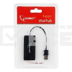 Концентратор USB 2.0 Gembird UHB-U2P4-03, 4 порта, блистер, фото6