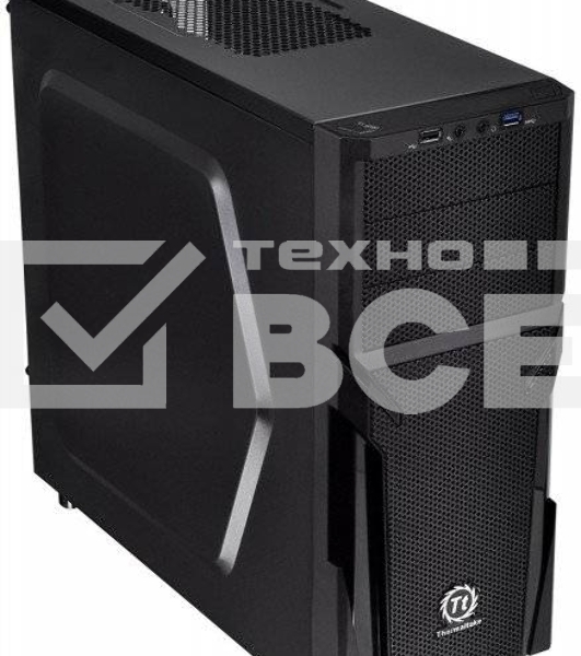Компьютерный корпус Thermaltake Versa H21 черный без БП ATX 2x120mm 1xUSB2.0 1xUSB3.0 audio bott PSU