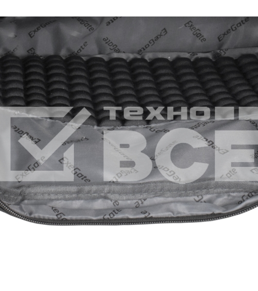 Сумка ExeGate BusinessPro EСС-012 Black, water resistant, черная, водоотталкивающий полиэстер, 15.6