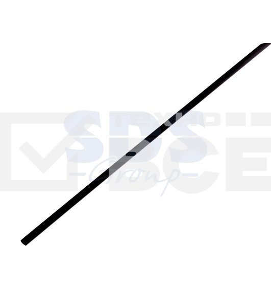 Термоусаживаемая трубка Rexant 2,0/1,0 мм, черная (бухта 200 м)