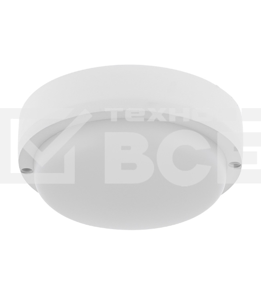 Светильник светодиодный пылевлагозащищенный Rexant ЖКХ-01 круг 8 Вт 700 Лм IP65 140 мм 6500 K