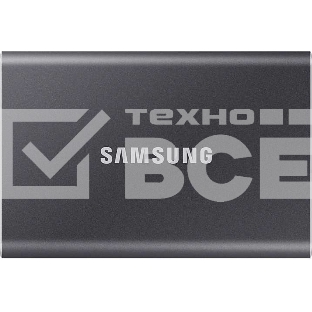 Накопитель SSD Samsung External T7 MU-PC1T0T/WW, 1ТБ, USB 3.2, черный