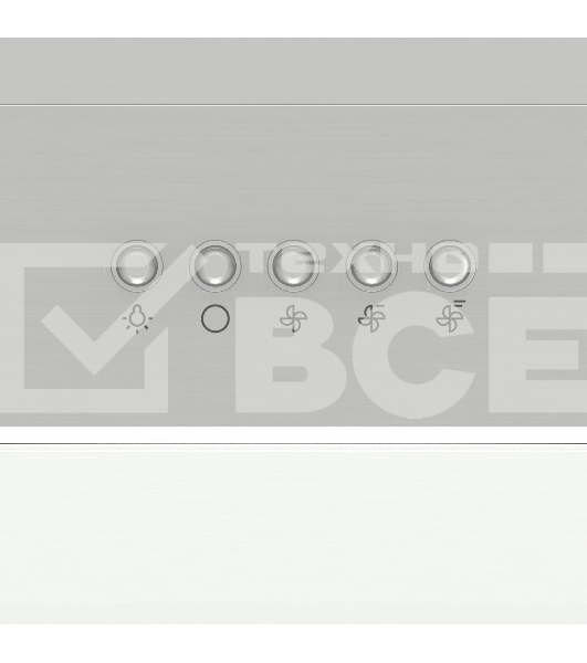 Вытяжка встраиваемая Gorenje WHU629EX/M нержавеющая сталь управление: кнопочное (1 мотор)