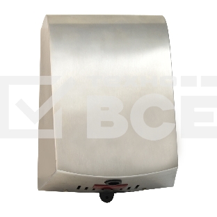 Электросушитель для рук Puff 8950 хром 1кВт антивандальный 205x99x255