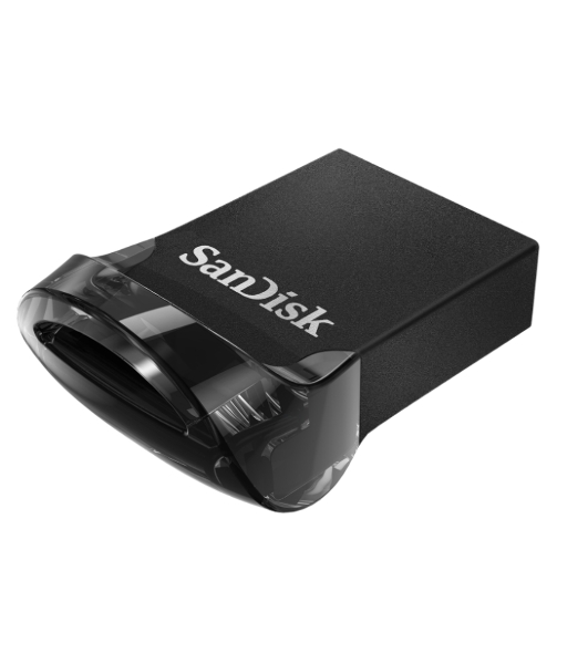 Флешка USB SanDisk CZ430 Ultra Fit (SDCZ430-016G-G46), 16Gb, USB 3.1, R/W 130/40, черный