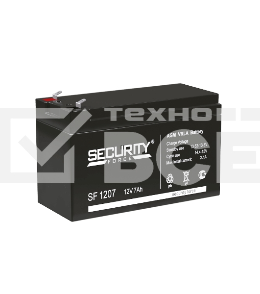 Батарея Delta Security Force SF 1207 (12V 7Ah)