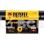 Лом-гвоздодер Denzel 600 мм, шестигранный 16 мм, окрашенный, сталь 65, фото2