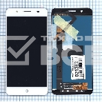 Дисплей для ZTE Blade A610 Plus белый, фото2
