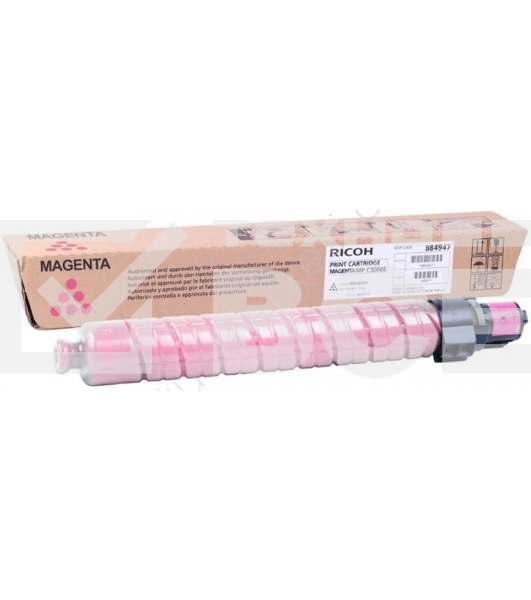 Картридж лазерный Ricoh Aficio MP C2000/C2500/C3000 малиновый, type MPC3000E (15K)