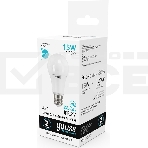 Лампа светодиодная Gauss Elementary 15Вт цок.:E27 груша 220B 4100K св.свеч.бел.нейт. A60 (упак.:10шт) (23225), фото5