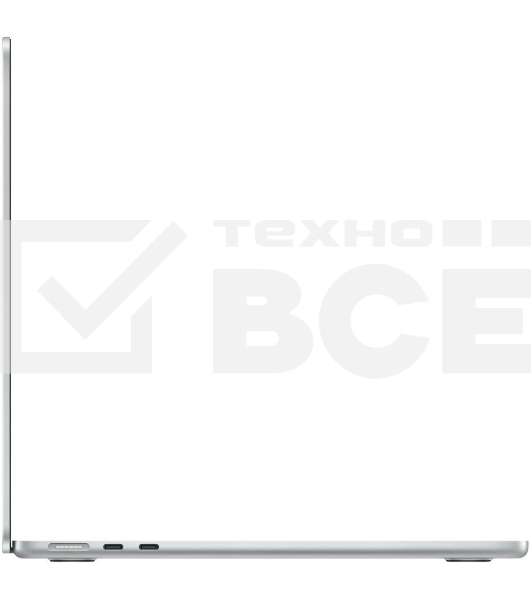 Ноутбук Apple 13-inch MacBook Air: Apple M3 with 8 core CPU, 10 core GPU/16GB/512GB SSD - Silver/70W/Гравировка