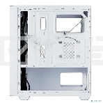 Компьютерный корпус Ginzzu CL660 mATX FAN 4*12FRGb передняя панель Решетка Белый, фото10