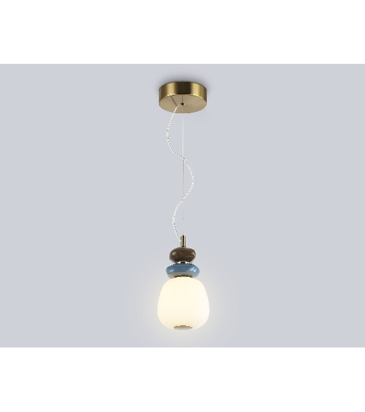 Светильник Ambrella light LH53161 SB/WH бронза/белый 8W 3000K D140*1400