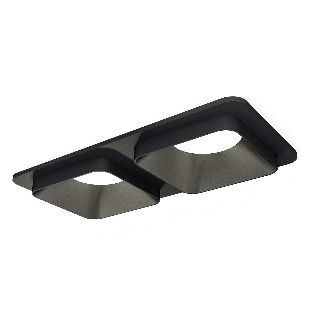 Комплект встраиваемого светильника Ambrella light XC7906002 SBK черный песок MR16 GU5.3 (C7906, N7702)