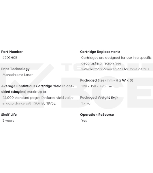 Картридж лазерный для MX710/711/810/811/812, Corporate (25K)