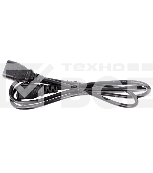 Кабель UPS -> устройство 220V (IEC-320-C13/C14) 1,8м, 3G0,75mm медь, Telecom <TE001-CU0.75-1.8M> 